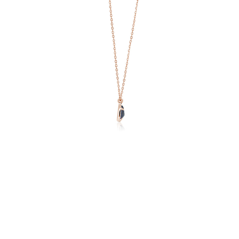 DROPLET IOLITE NECKLACE