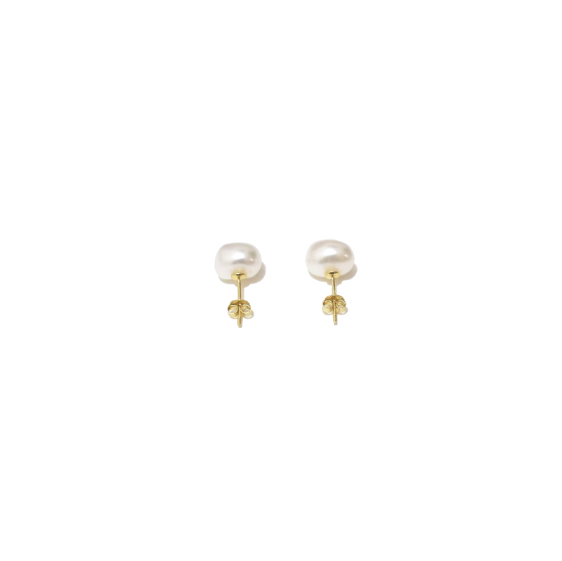 IRREGULAR PEARL EARRINGS