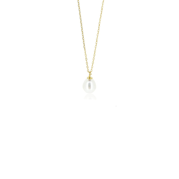 DROPLET PEARL NECKLACE