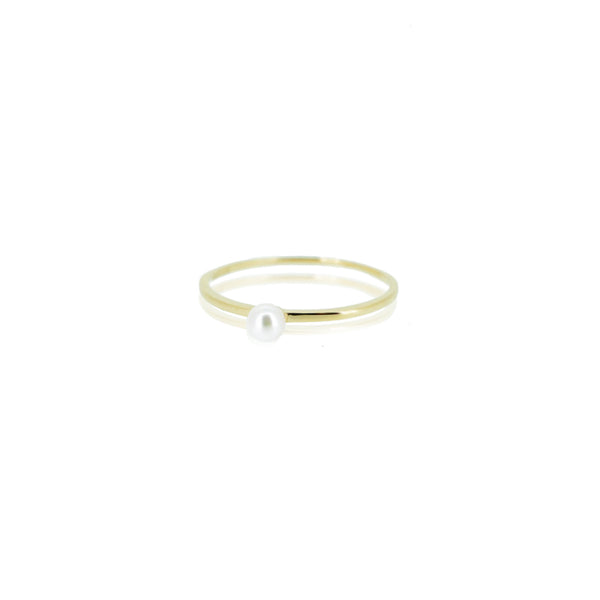 10K GOLD AKOYA PEARL RING