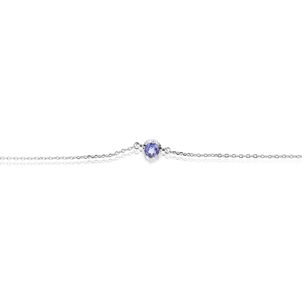 ROUND IOLITE BRACELET