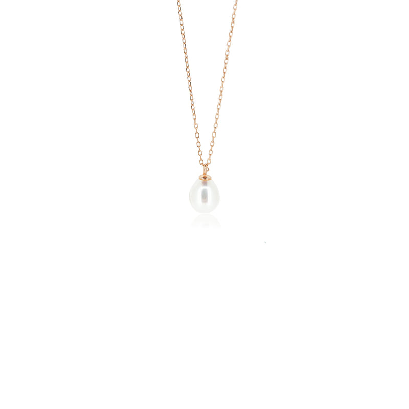 DROPLET PEARL NECKLACE