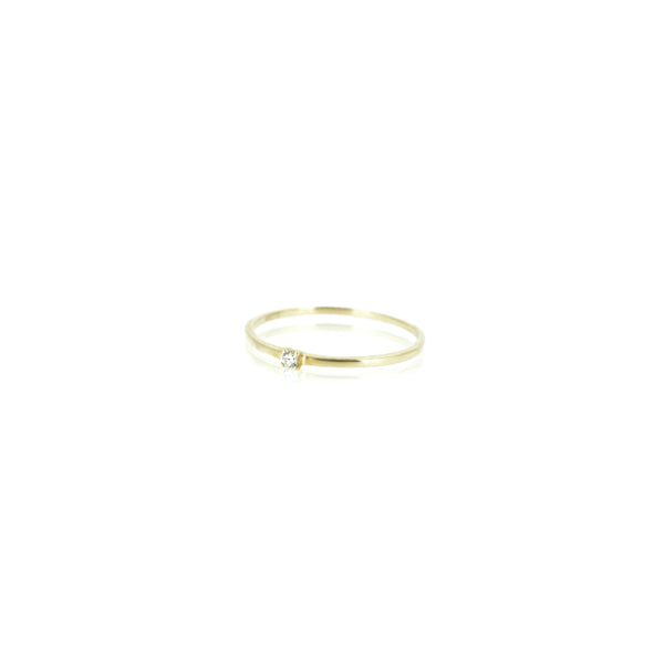 10K GOLD DIAMOND RING