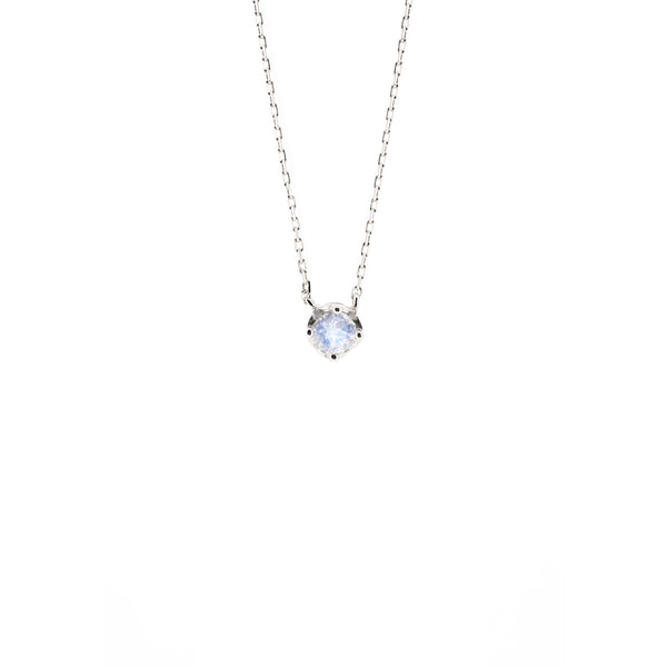 ROUND MOONSTONE NECKLACE