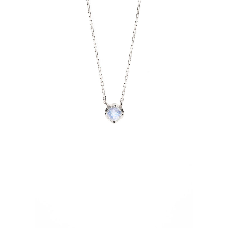 ROUND MOONSTONE NECKLACE