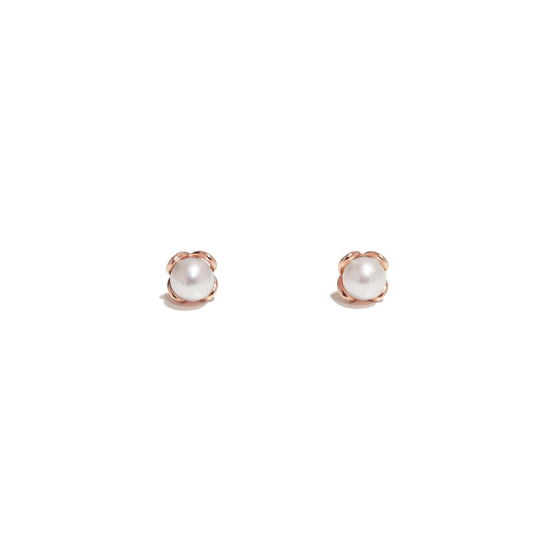 FLOWER PEARL EARRINGS