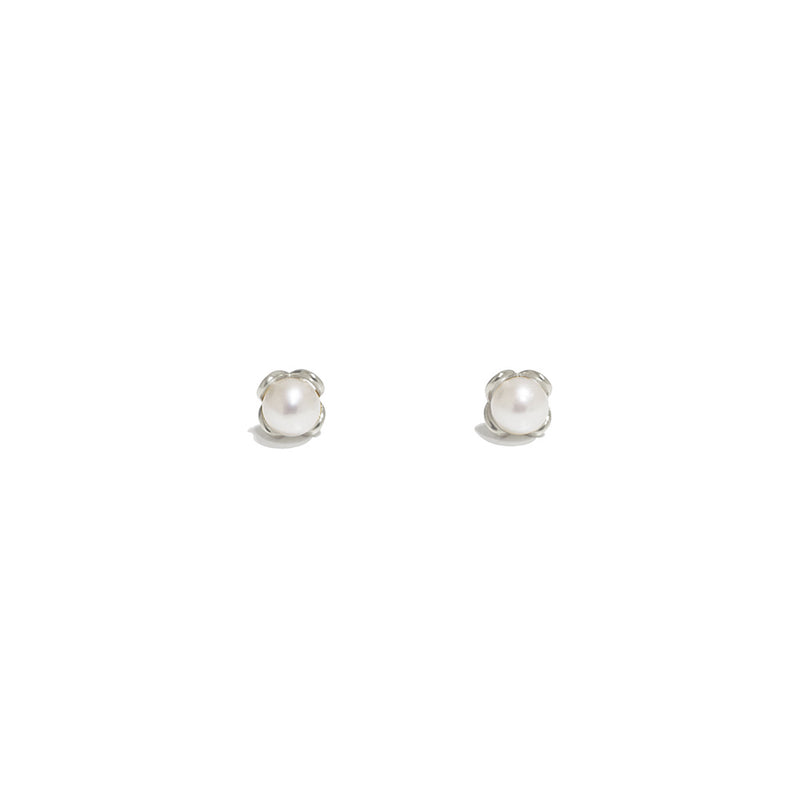 FLOWER PEARL EARRINGS