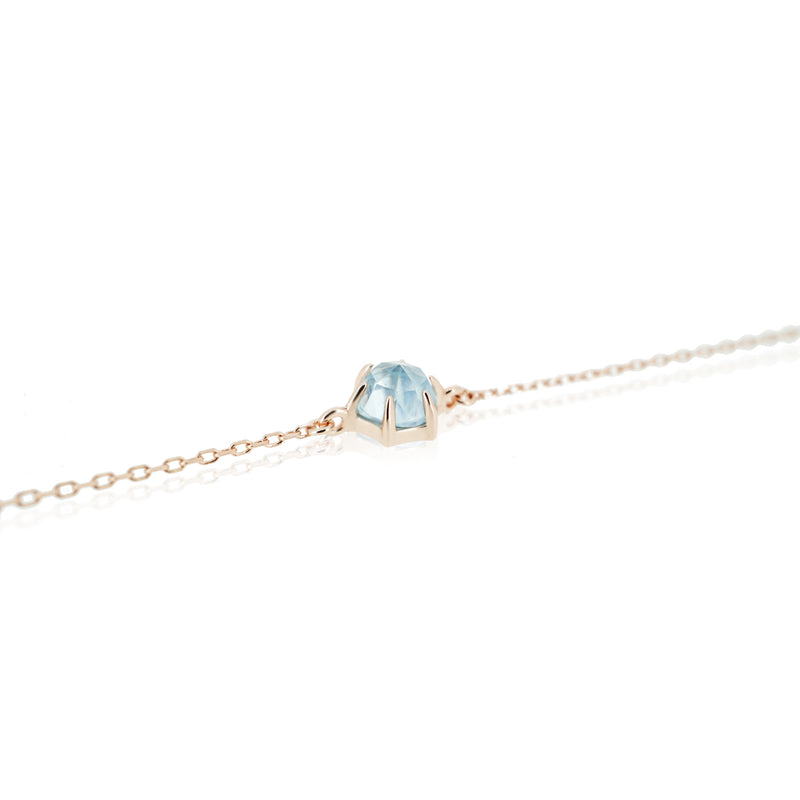 ROSE CUT AQUAMARINE BRACELET