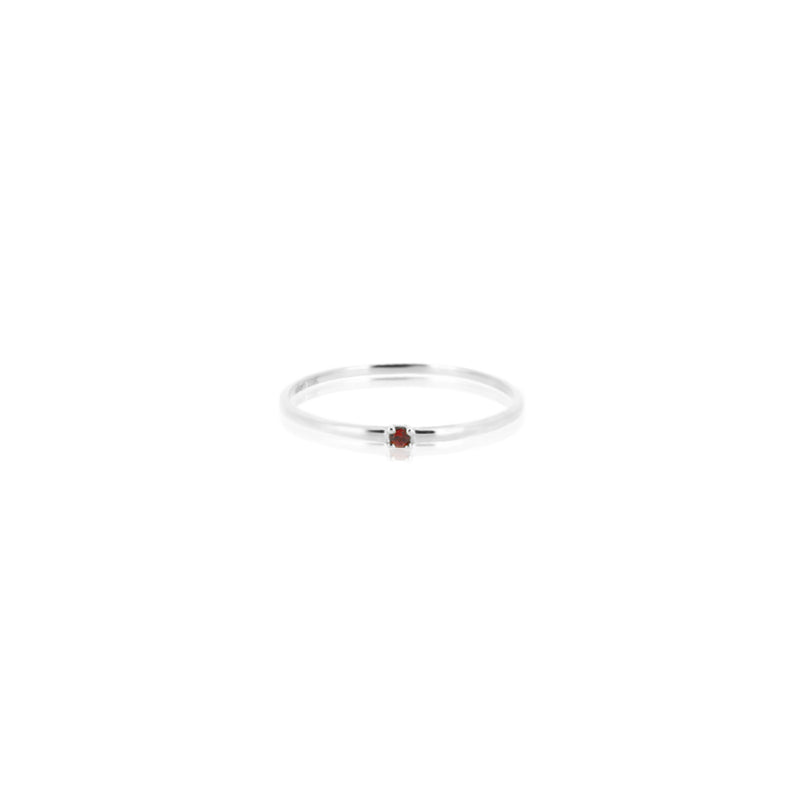 10K GOLD GARNET RING