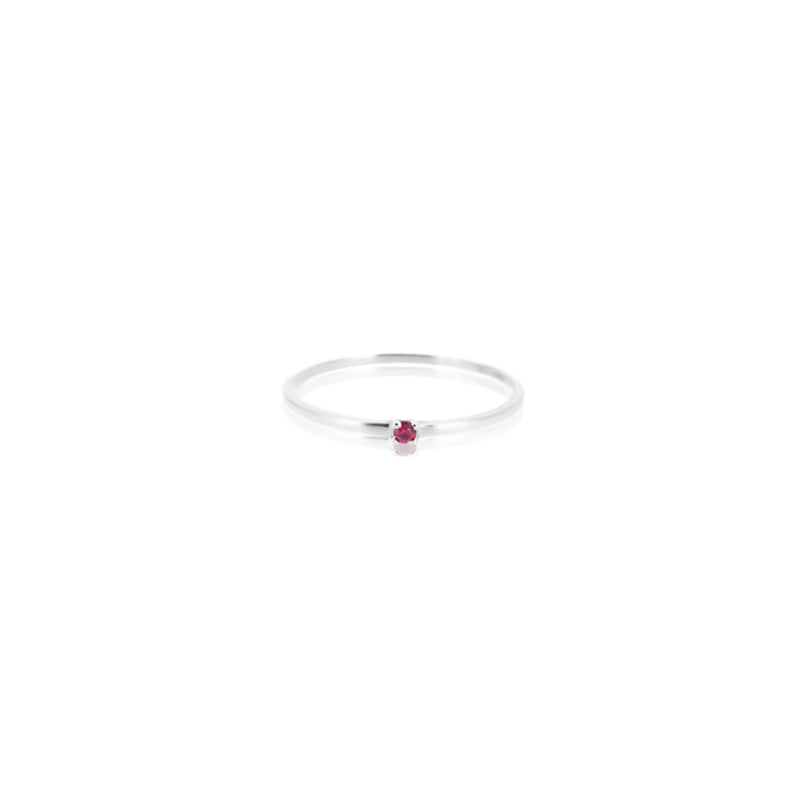 10K GOLD RUBY RING
