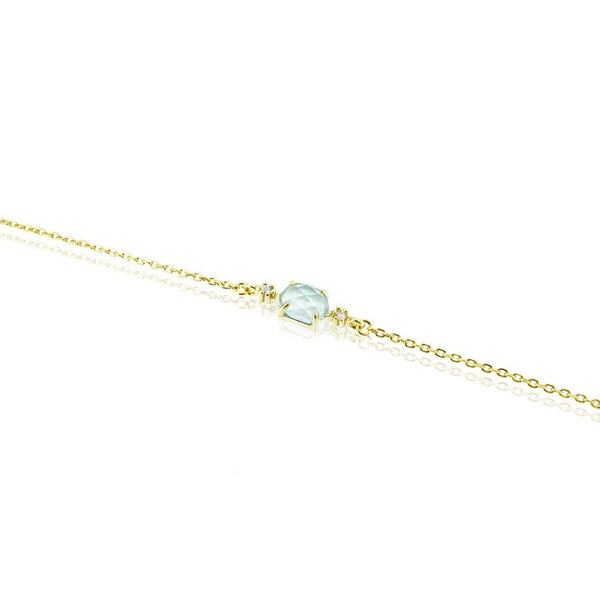 ZIRCON AQUAMARINE BRACELET