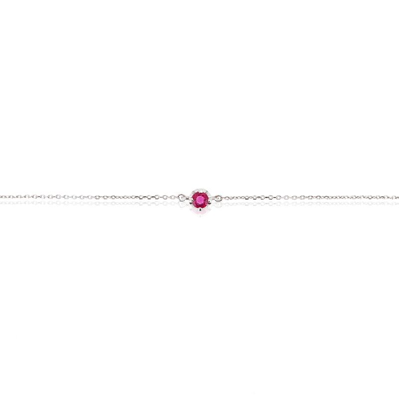 ROUND RUBY BRACELET