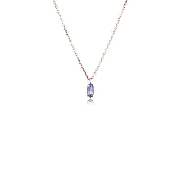 MARQUISE IOLITE NECKLACE