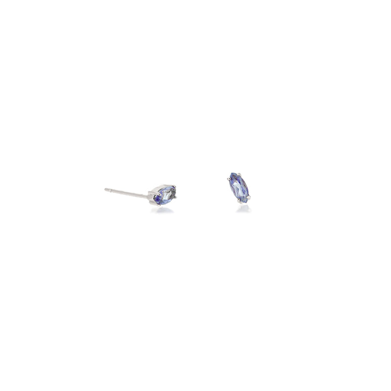 MARQUISE IOLITE EARRINGS