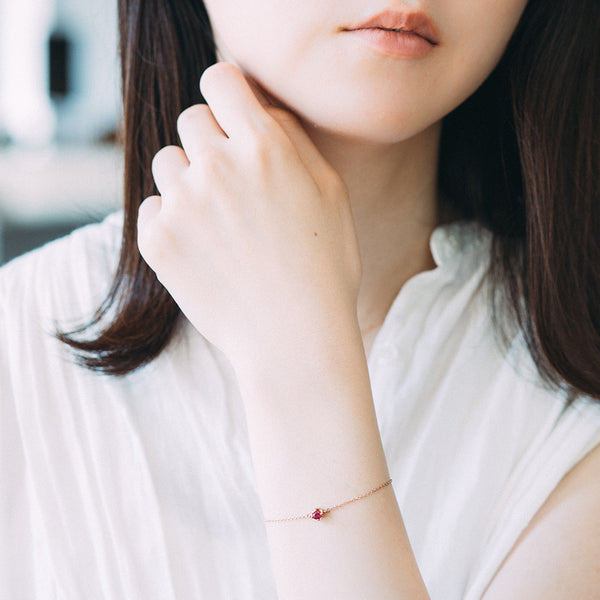 ROUND RUBY BRACELET