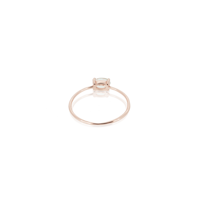 OVAL MOONSTONE RING