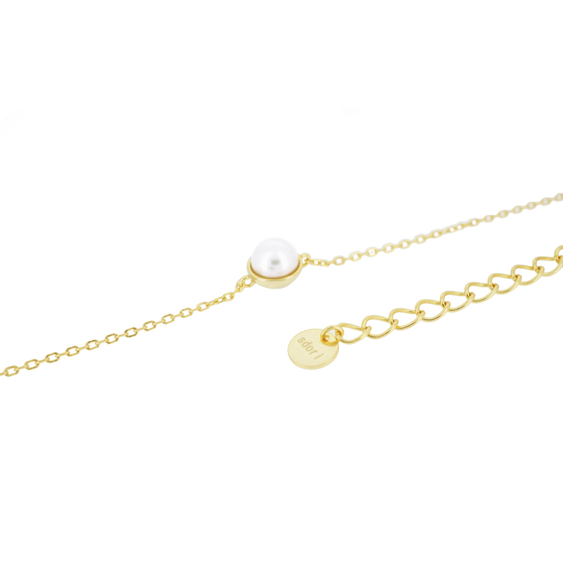 COATED ROUND PEARL BRACELET