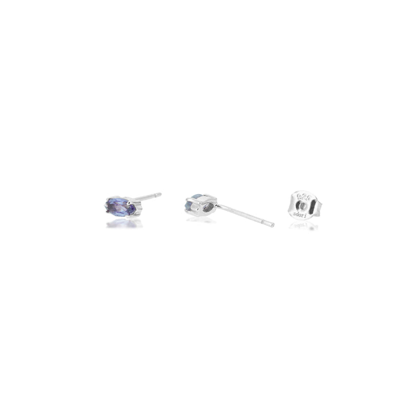 MARQUISE IOLITE EARRINGS