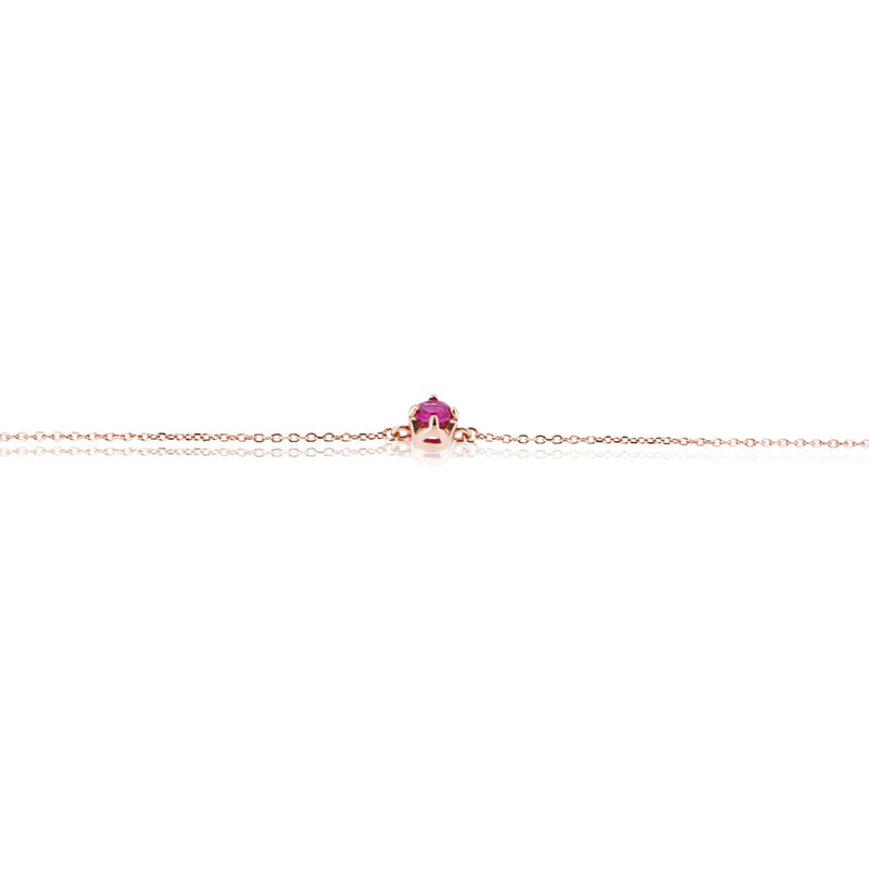 ROUND RUBY BRACELET